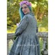 robe 55767 Petra voile de coton brodé Vert pin Ewa i Walla - 11