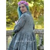 robe 55767 Petra voile de coton brodé Vert pin Ewa i Walla - 11