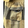 robe FLORETTE drap de laine Bronze à grands carreaux Les Ours - 15