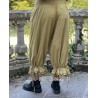 panty / pantalon ROBERT coton Bronze à petits pois noirs Les Ours - 4