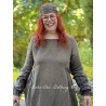 robe AURELINE lin Chocolat Les Ours - 2