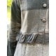 veste courte BATISTE drap de laine Chocolat à grands carreaux Les Ours - 13