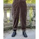 pantalon GASTON velours Chocolat Les Ours - 1