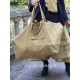 sac réversible HERMELINE popeline coton Bronze à gros pois noirs Les Ours - 6