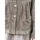 veste courte FLORIE velours côtelé Chocolat Les Ours - 16
