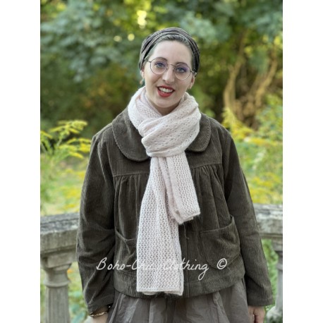 écharpe MOMO laine Rose Les Ours - 1