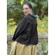 veste courte FLORIE popeline Noir à petits pois bronze Les Ours - 3