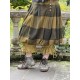 skirt ANGELO Bronze woolen cloth with large checks Les Ours - 9