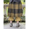 skirt ANGELO Bronze woolen cloth with large checks Les Ours - 10