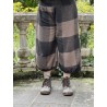 panty / pantalon MARINA drap de laine Chocolat à grands carreaux Les Ours - 9