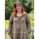 robe ADALIE lin Chocolat Les Ours - 10