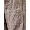 pantalon GUS lin Chocolat Les Ours - 11
