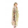 foulard Floral Print Bandana in Nectar Magnolia Pearl - 10