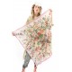 foulard Floral Print Bandana in Nectar Magnolia Pearl - 1