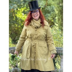 coat ALANE Bronze poplin