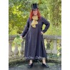 robe AURELINE lin Noir Les Ours - 7