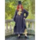 robe AURELINE lin Noir Les Ours - 8