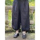pantalon GUS lin Noir Les Ours - 7