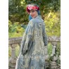 kimono Dragon Embroidered Daiji in Washed Indigo Magnolia Pearl - 6