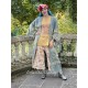 kimono Dragon Embroidered Daiji in Washed Indigo Magnolia Pearl - 1
