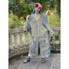 kimono Dragon Embroidered Daiji in Washed Indigo Magnolia Pearl - 2