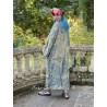 kimono Dragon Embroidered Daiji in Washed Indigo Magnolia Pearl - 5