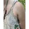 tank Applique Clementine in Moonlight Magnolia Pearl - 31