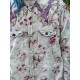 chemise Kelly Western in Rossetti Magnolia Pearl - 22