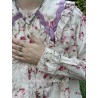 chemise Kelly Western in Rossetti Magnolia Pearl - 23