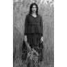 jupe 22158 Henrietta soie Noire Ewa i Walla - 20
