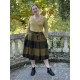 skirt ANGELO Bronze woolen cloth with large checks Les Ours - 6