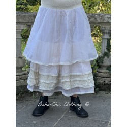 skirt / petticoat MADOU Ecru organza