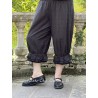 panty / pantalon ROBERT coton Noir à petits pois bronze Les Ours - 1