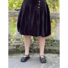 skirt ANGELO Black velvet Les Ours - 8