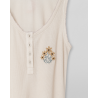 tank 33337 Runa Ivory waffle jersey Ewa i Walla - 11