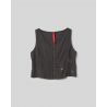 gilet 33341 Dalia lin Gris Ewa i Walla - 12
