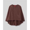 blouse 44881 Kyra Burgundy cotton Ewa i Walla - 15