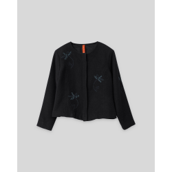 jacket 66372 Hilma Black wool