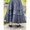 jupe 22158 Henrietta soie Noire Ewa i Walla - 9
