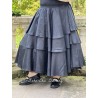 jupe 22158 Henrietta soie Noire Ewa i Walla - 7