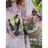 robe Tie Dye Applique in Juniper Magnolia Pearl - 22
