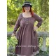 dress 55758 Myra Burgundy cotton Ewa i Walla - 6