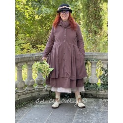veste 66367 Flora velours côtelé Bordeaux Ewa i Walla - 9