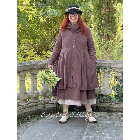 veste 66367 Flora velours côtelé Bordeaux Ewa i Walla - 9