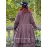 veste 66367 Flora velours côtelé Bordeaux Ewa i Walla - 13
