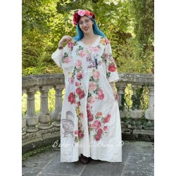 robe Eyelet Coronado in Moonlight Magnolia Pearl - 1