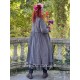 dress 55768 Fleta Grey linen Ewa i Walla - 11