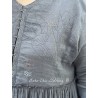 dress 55768 Fleta Grey linen Ewa i Walla - 18