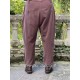 pantalon 11381 Colly velours côtelé Bordeaux Ewa i Walla - 11