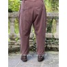 pants 11381 Colly Burgundy corduroy Ewa i Walla - 11